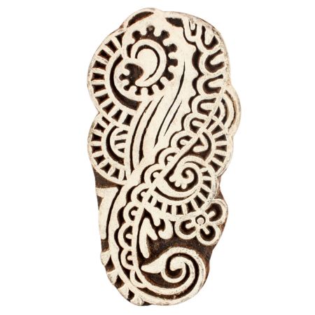 Set of 1 Piece New Wooden Printing Block